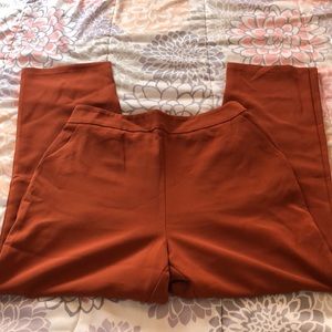 Forever 21 Woven High-Waisted Pants